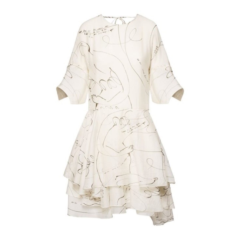 NWT H&M Conscious Collection Sheer Dress